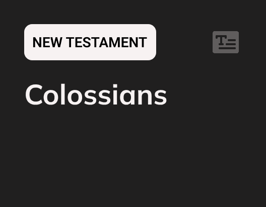 Colossians PDF