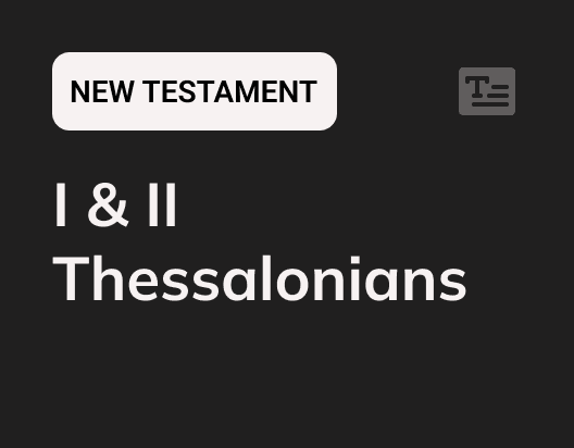 I & II Thessalonians PDF